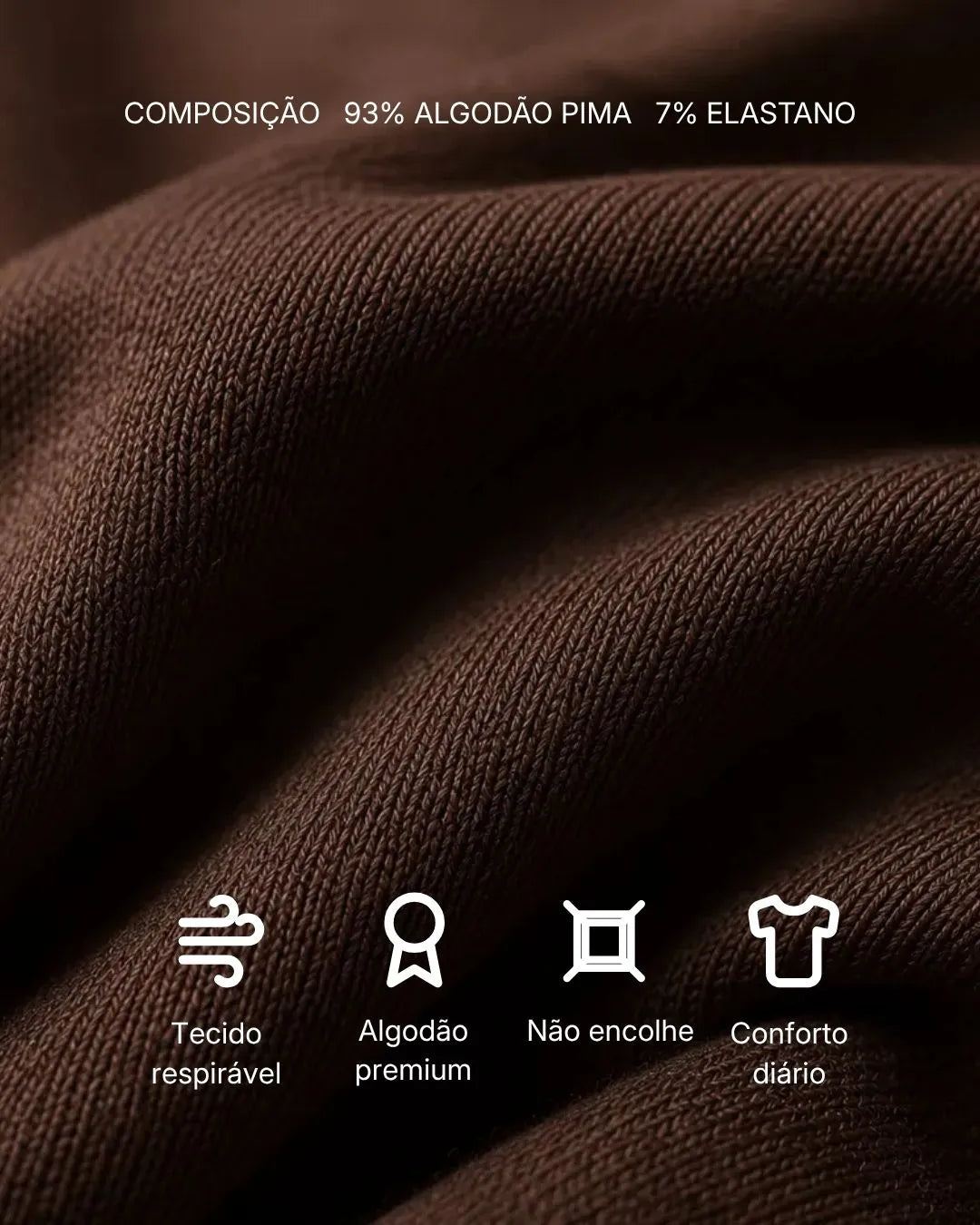 Camiseta Básica Sleek - Algodão Peruano